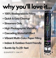 Multicolor Streamer Cannons | 6 PACK