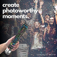 Multicolor Streamer Cannons | 6 PACK