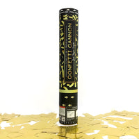 Gold Mylar Confetti Cannons | 6 PACK