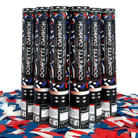 Patriotic Confetti Cannons | 6 PACK
