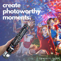 Patriotic Confetti Cannons | 6 PACK