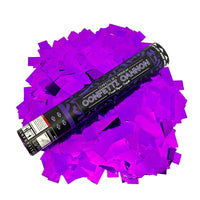 Purple Mylar Confetti Cannon | 6 PACK