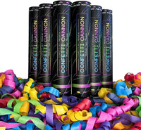 Multicolor Streamer Cannons | 6 PACK
