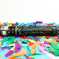 Multicolor Confetti Cannons | 6 PACK