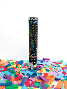 Multicolor Confetti Cannons | 6 PACK