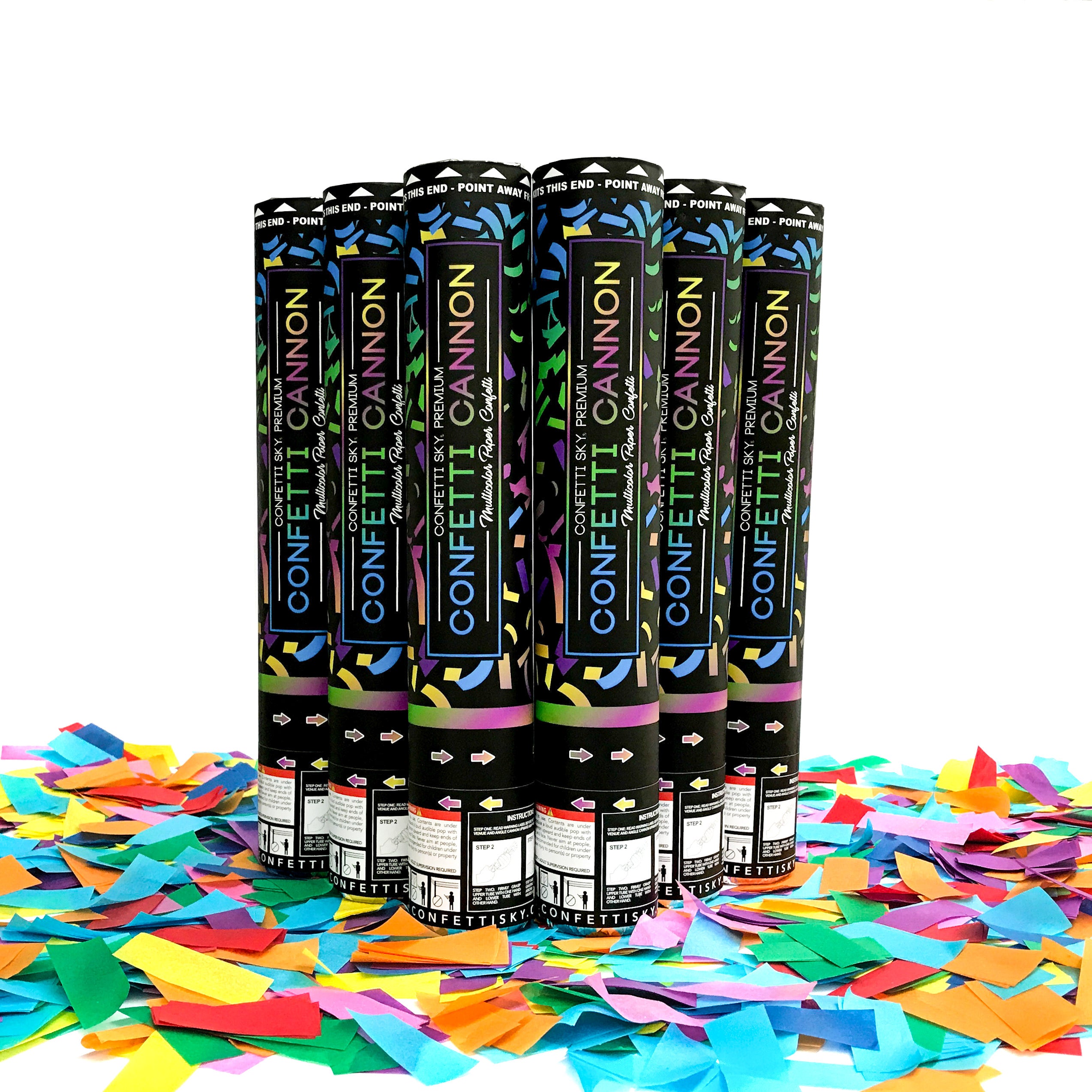 Paper Confetti bio degradable multi color special effects party event  flutter